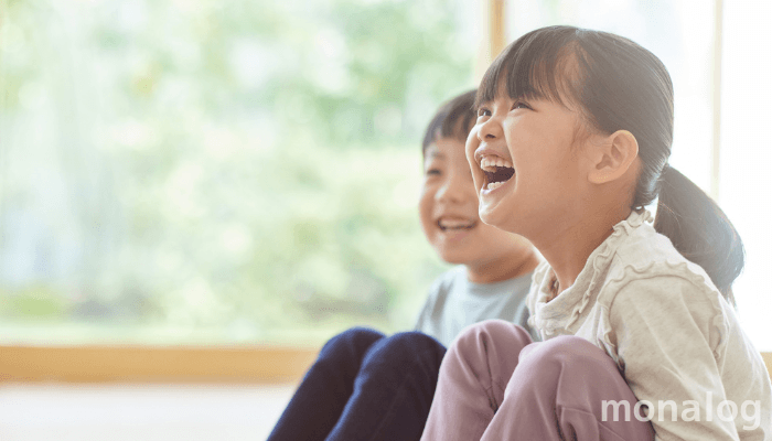 笑顔の子どもたち